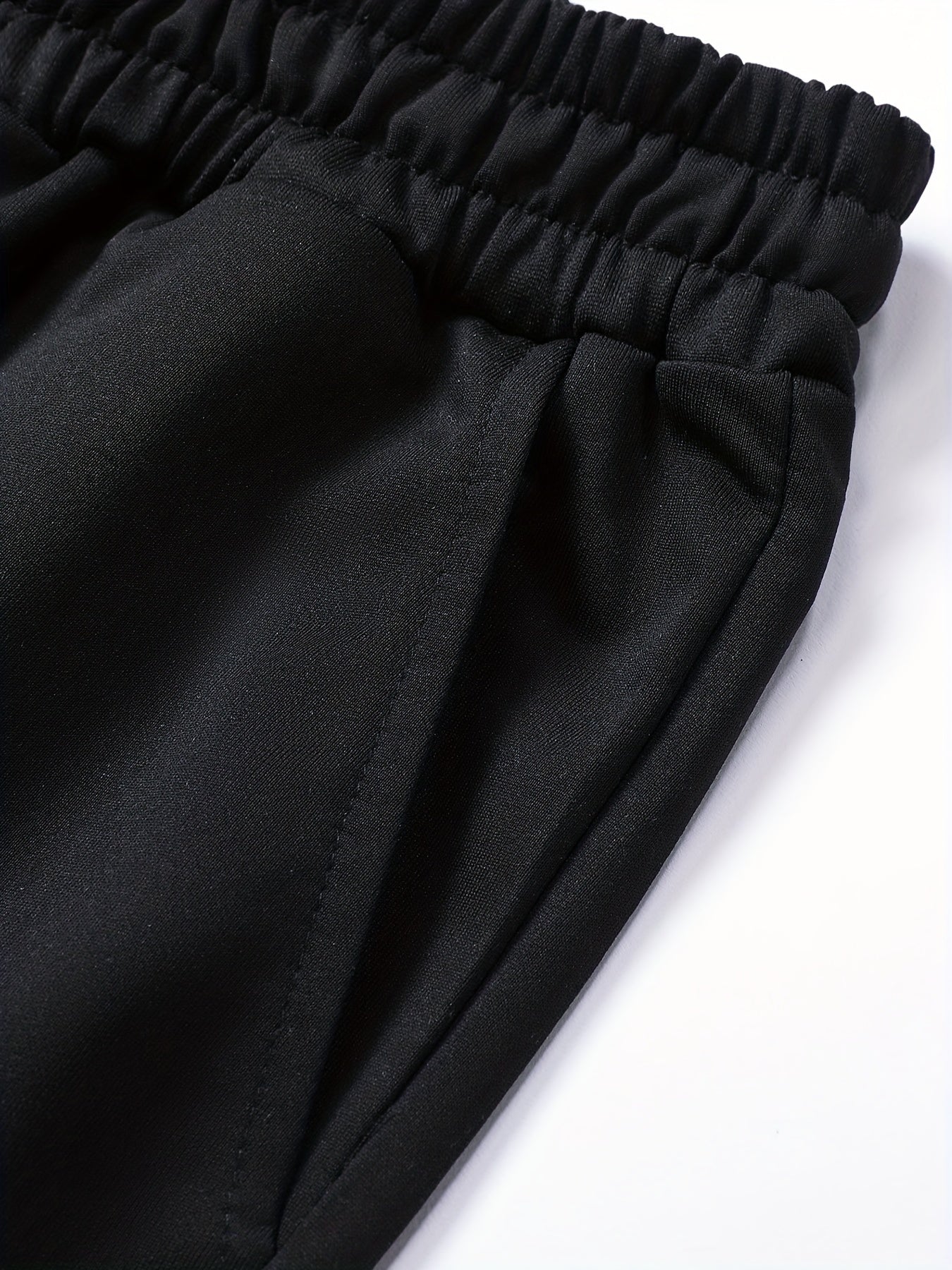 Loose Fit Printed Joggers, Men's Casual Stretch Waist Drawstring Sports Pants Sweatpants