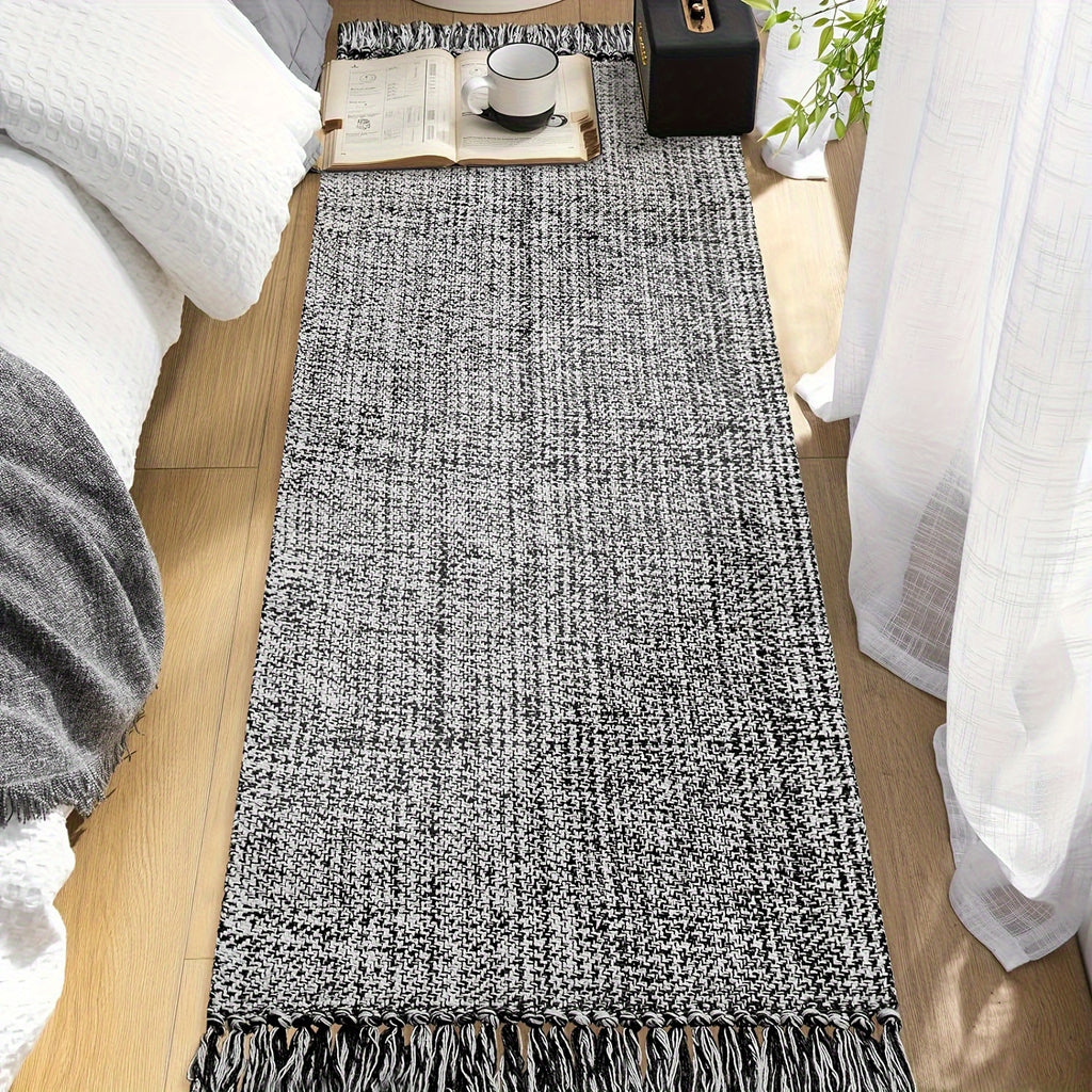 Washable Runner Rug 2x6 Ft Woven Runners For Hallways Farmhouse Kitchen Rug Natural Brown Braided Entryway Runner Rugs Floor Carpet Runners For Indoor Foyer Bedroom Laundry