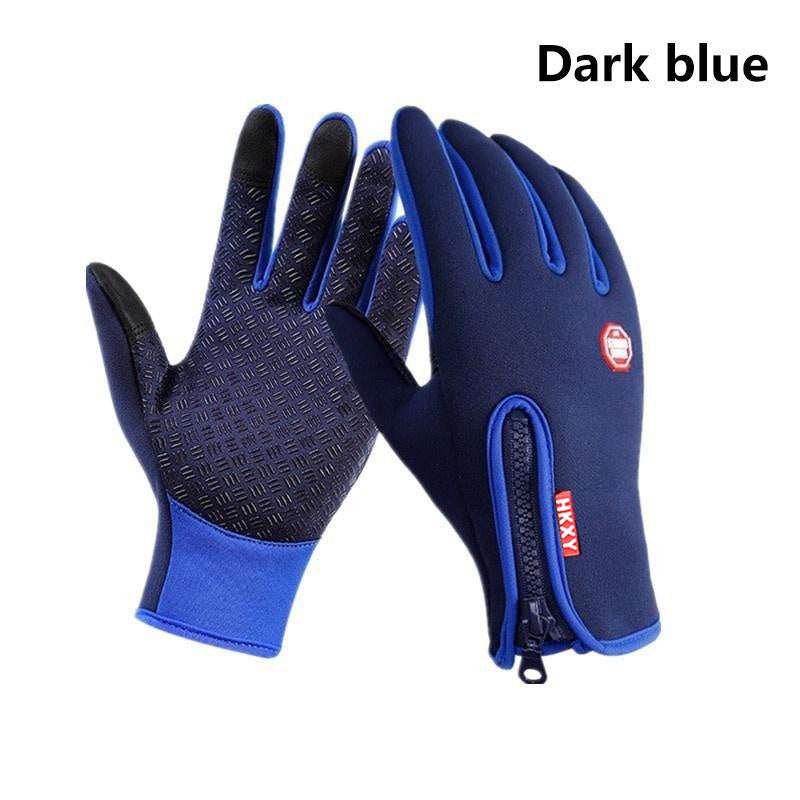Men'S and Women'S Outdoor Touchscreen Windproof Gloves - Full-Finger Design, Warm-Keeping, Gloves for Cold Weather, Winter Gloves|Stylish Glove Design|Warm Gloves