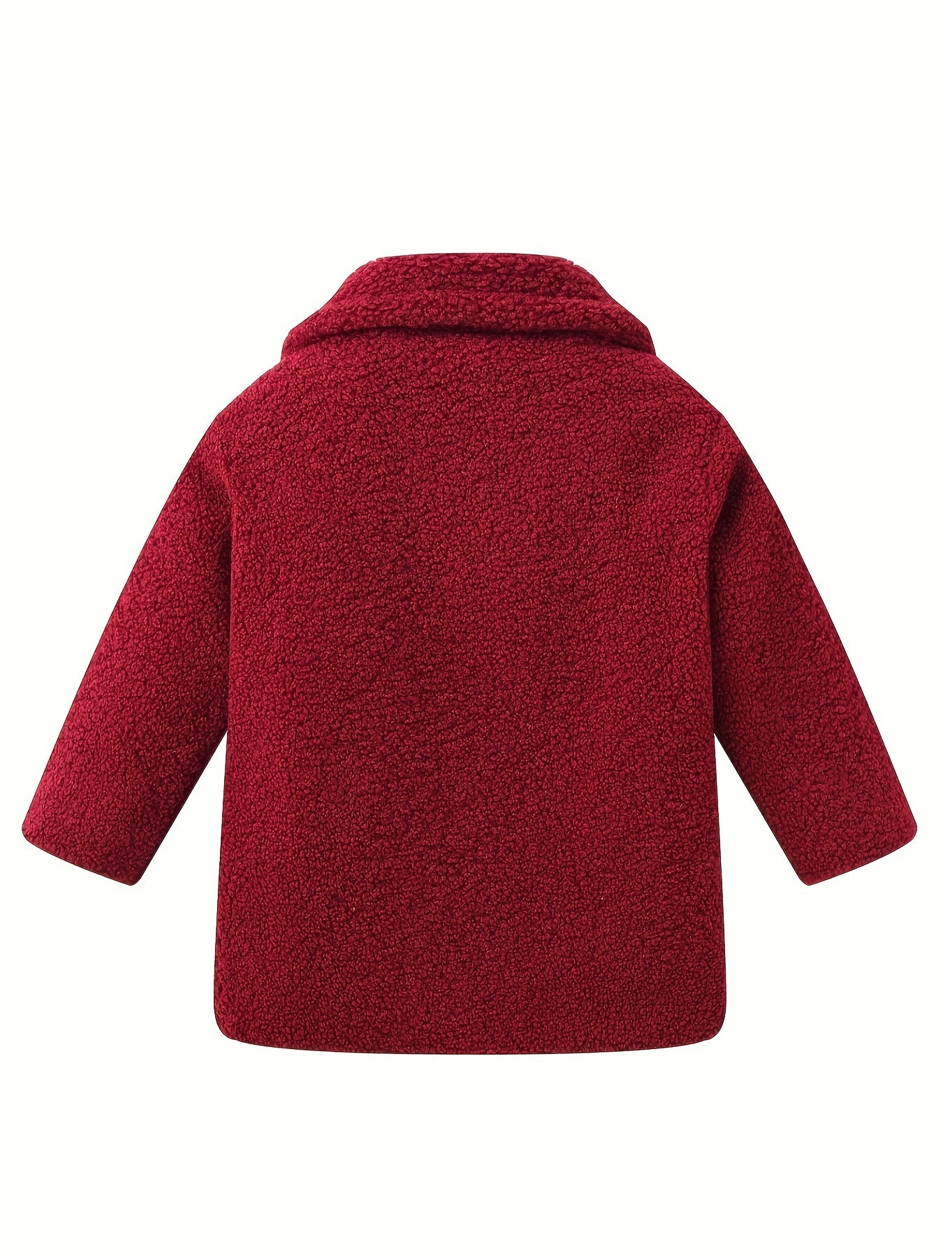 JOMAKE Girls' Winter Coat - Pastel Pink & Ombre Jacket with Button Front Closure,