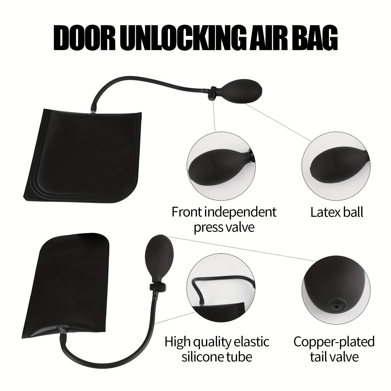 20pcs Car Repair Tool Kit with Long Reach - Stainless Steel, Portable Automotive Set with Emergency Tools & Carrying Bag for Cars and Trucks