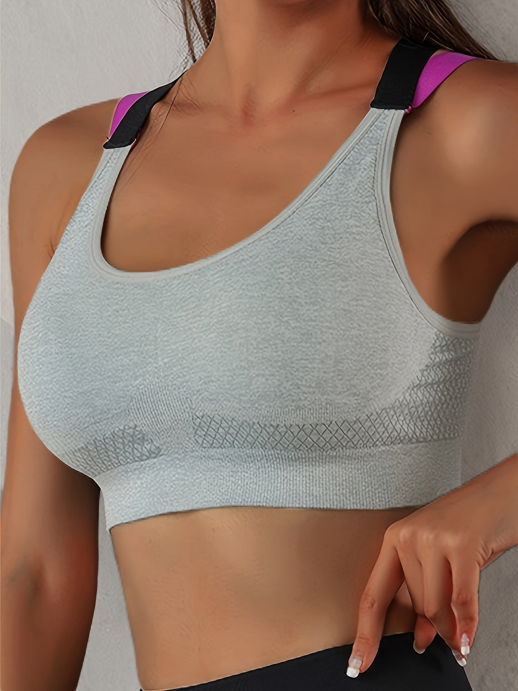 [Summer Sports Bra] Summer Sports Bra - Beautiful Back No Steel Ring Vest Type Sleep Yoga Running Fitness Thin Underwear Female
