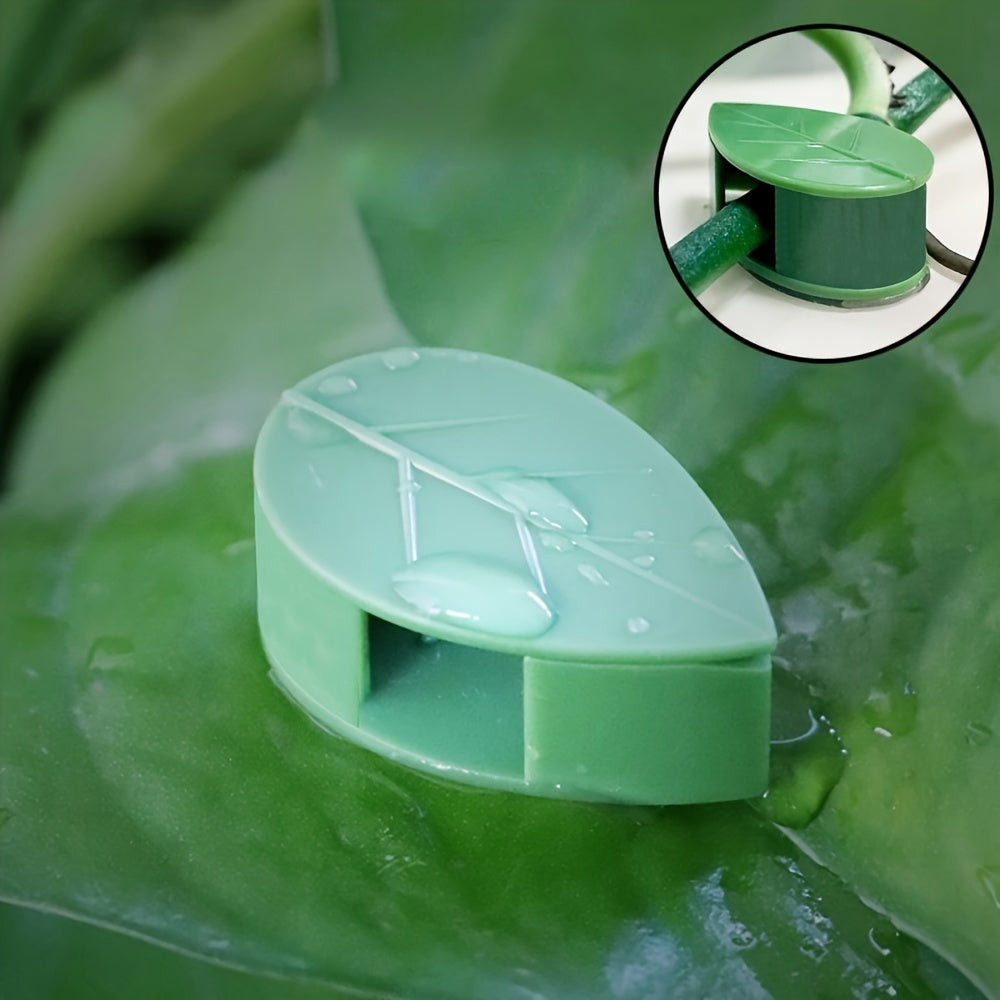 10/30/50pcs Invisible Plant Climbing Wall Fixture Rattan Vine Bracket Fixed Buckle Leaf Clips Traction Holder Garden опора для растений