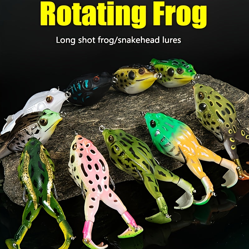 1pc ANFS Frog Leg Lure Fishing Reel - Soft Artificial Fish Bait