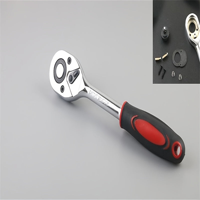 46pcs Socket Ratchet Wrench Set - Powerful 1/4 Inch Drive, Versatile Socket Ratchet,