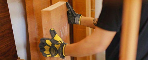 [Gripenhanced Gloves] Heavy-Duty Work Gloves, TPR Protective Impact Gloves, Cut-Resistant Utility Mechanical Gloves, Touchscreen Compatible.