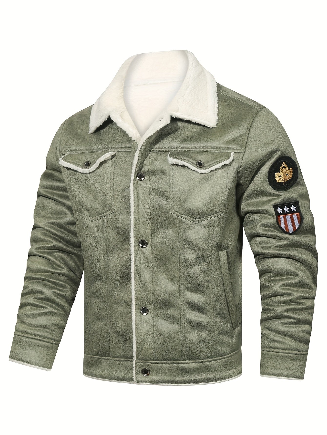 Men's Casual Polyester Jacket