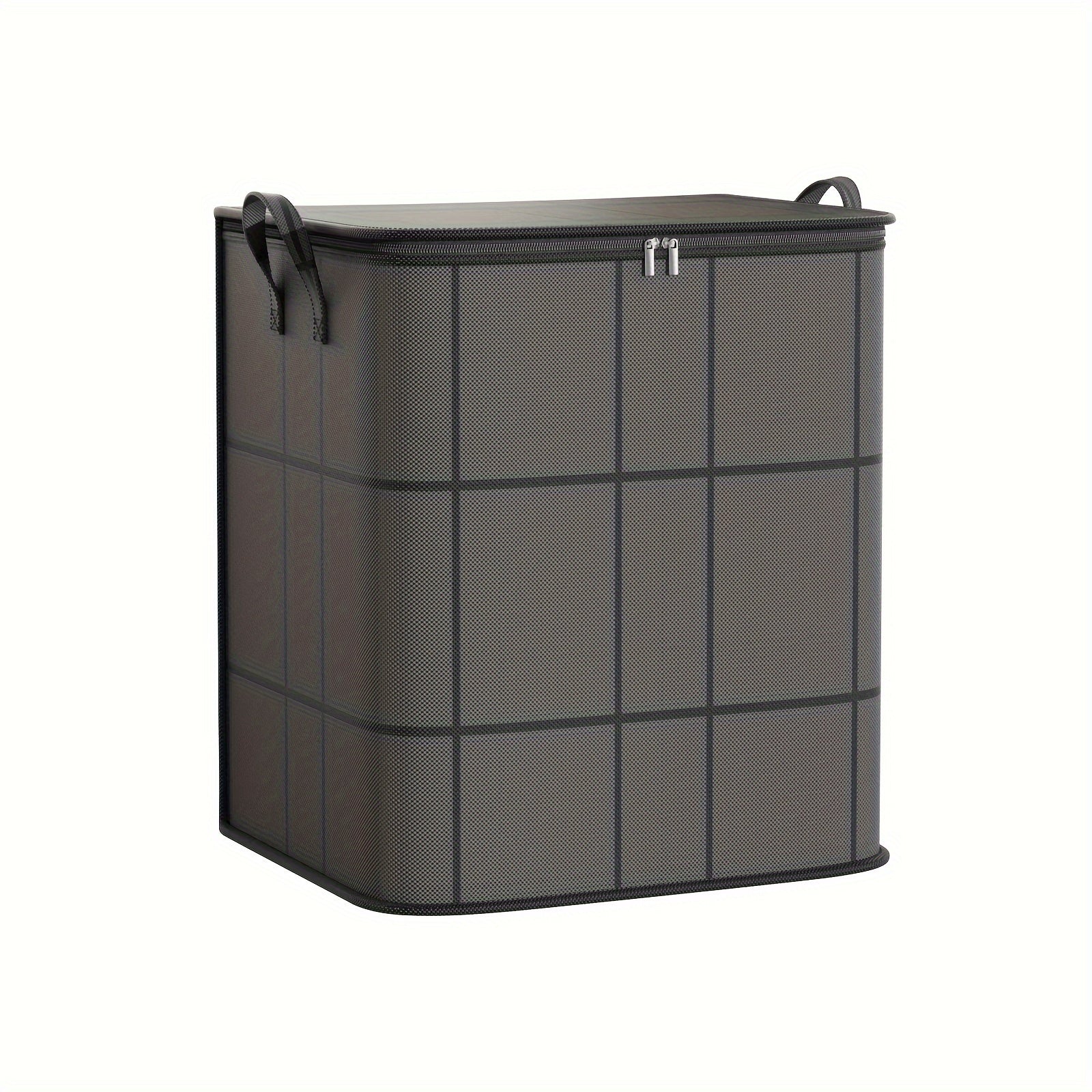 1pc of Clothing Storage Bag, Travel Bag, Large Capacity, with Handles, Foldable, Suitable for Quilts, Storing Clothes, Cotton Jackets, Blankets, Toys, Etc, Under-Bed Storage