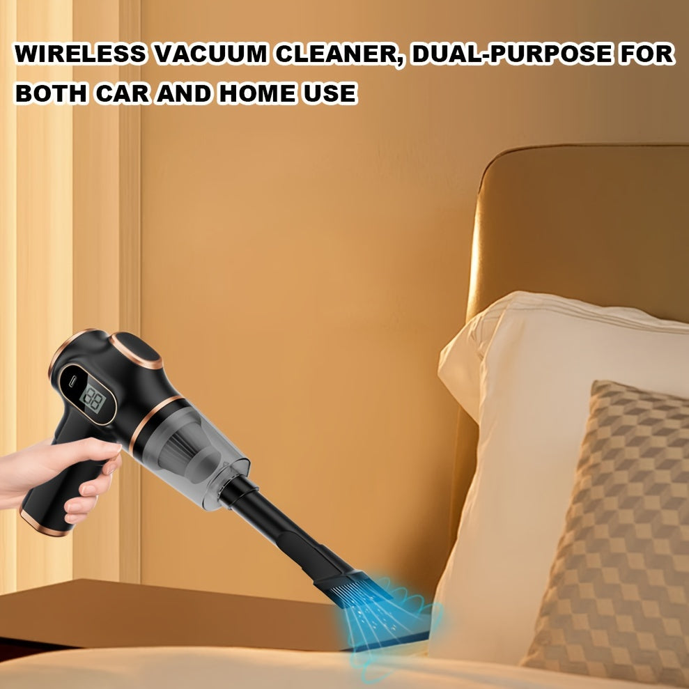 4000mAh High-Power Portable Vacuum Cleaner -USB Rechargeable,