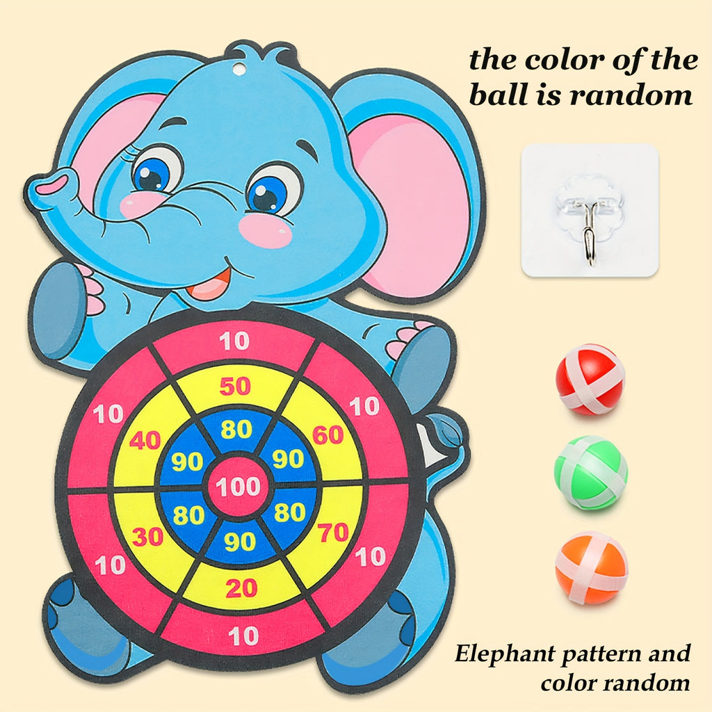 Children's Dart Plate Sticky Ball Target Throwing Sticky Ball Toys Male and Female Parent Child Dart Plate Outdoor Indoor Sports