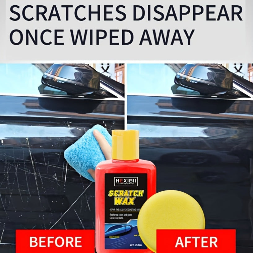 Automotive Scratch Removal Repair Kit, Paint Correction Compound That Removes Defects While Increasing Gloss And Brightness, Single-Stage And Clear Coat Scratch Remover,