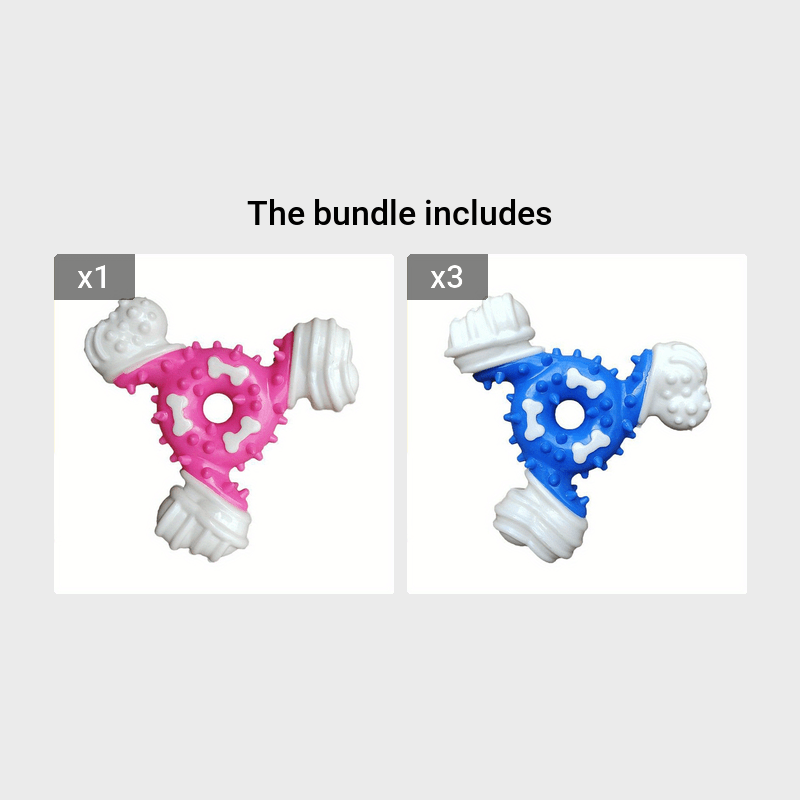 Durable Dog Chew Toy for Teeth Cleaning -