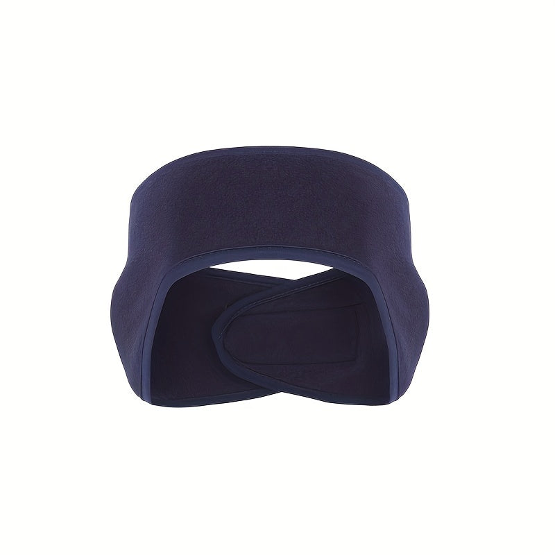 Winter Fleece Headband, Sport Earmuffs, Windproof Stretchy Ear Covers,