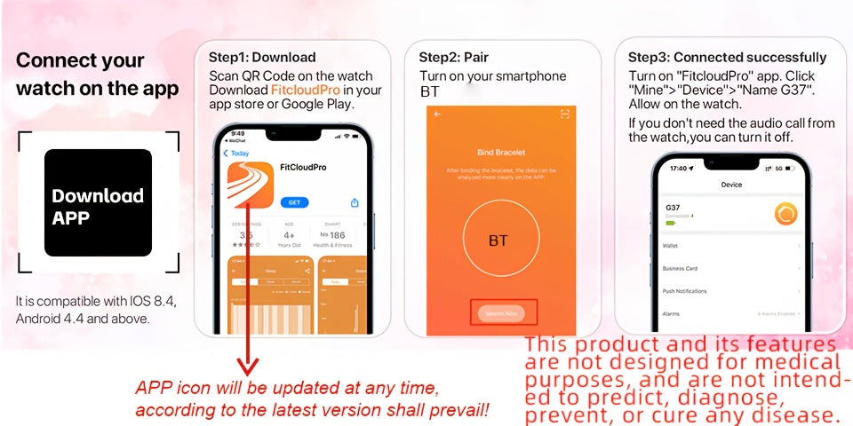 Smartwatch with Wireless Call/Dial, Female Functions, Sleep, 19 Sports Modes, Music Player, Pedometer - Perfect Birthday Gift for Men & Women, Christmas, Halloween, Smartwatches For Android & Ios