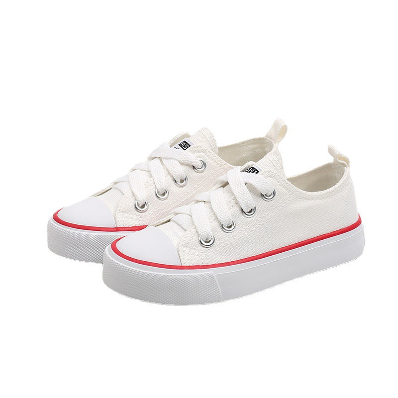 Girls Canvas Sneakers - Ultra-Lightweight & Super Comfortable - Anti-Slip Walking Shoes for Spring & Summer Adventures - Ideal for Outdoor Play