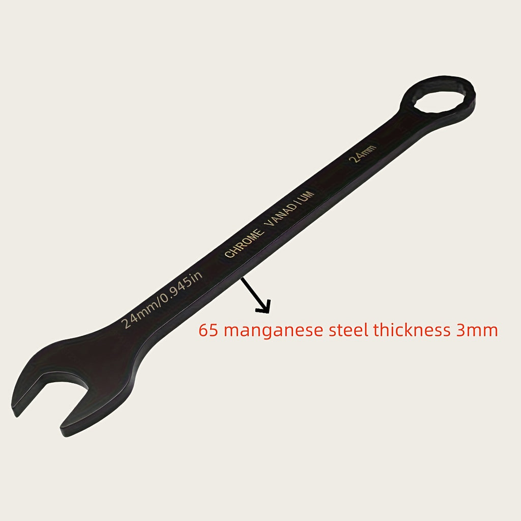 14pcs Industrial-Grade Dual-Purpose Combination Wrench Set