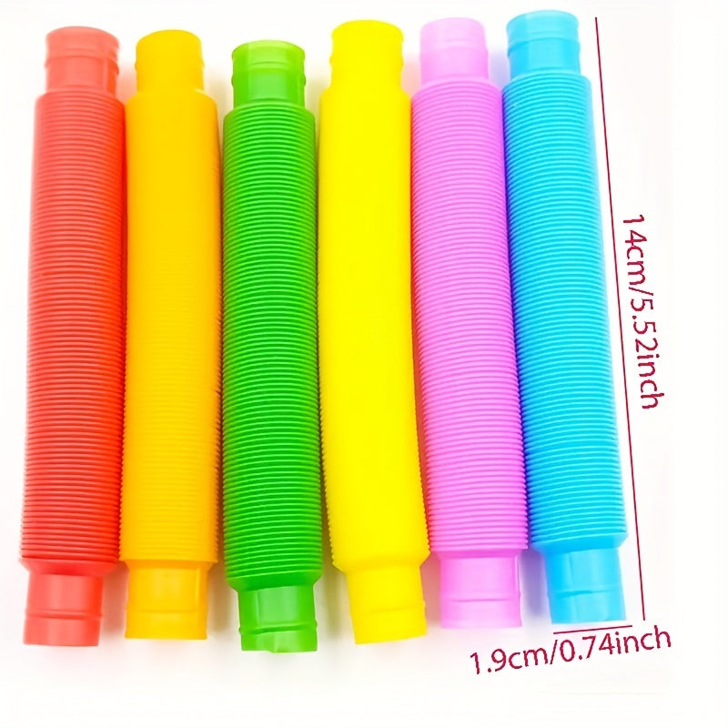 [Sensory Pop Tubes | Educational Toy] 10pcs Sensory Pop Tubes Toy Set