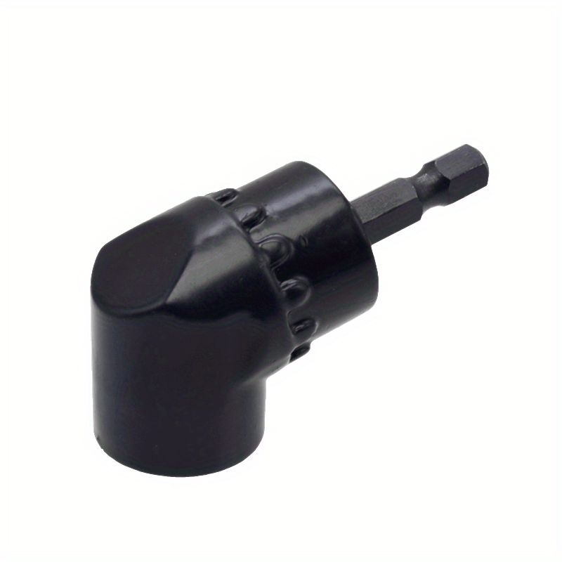 1pc 105 Degree Drill Adapter Attachment, Impact Driver Extension Hex Bit Socket 1/4" For Wrenches And Drills, Charging Screwdrivers Or Manual Wrenches