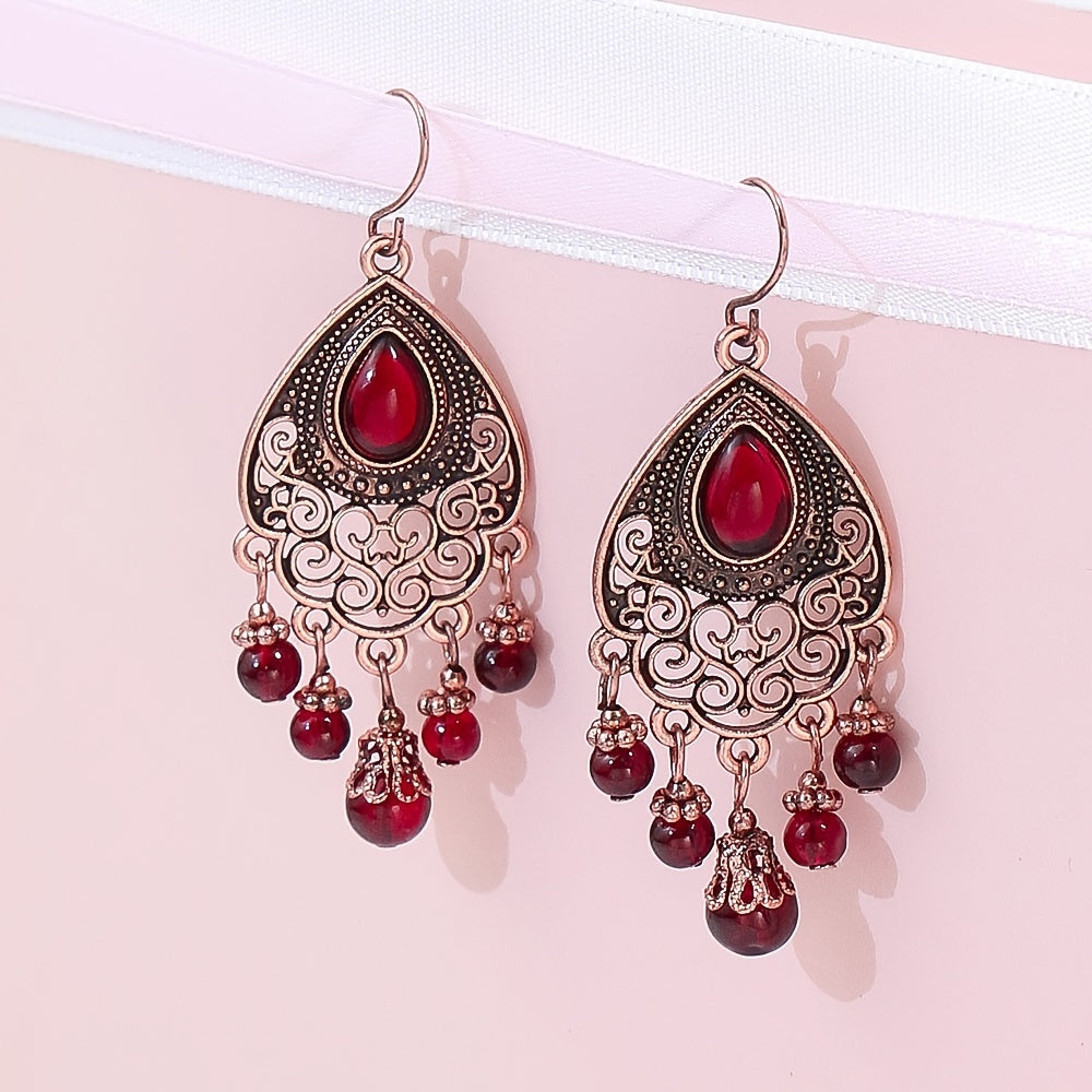 1 Pair/4 Pairs Vintage Style Women's Pendant  Tassel Earrings