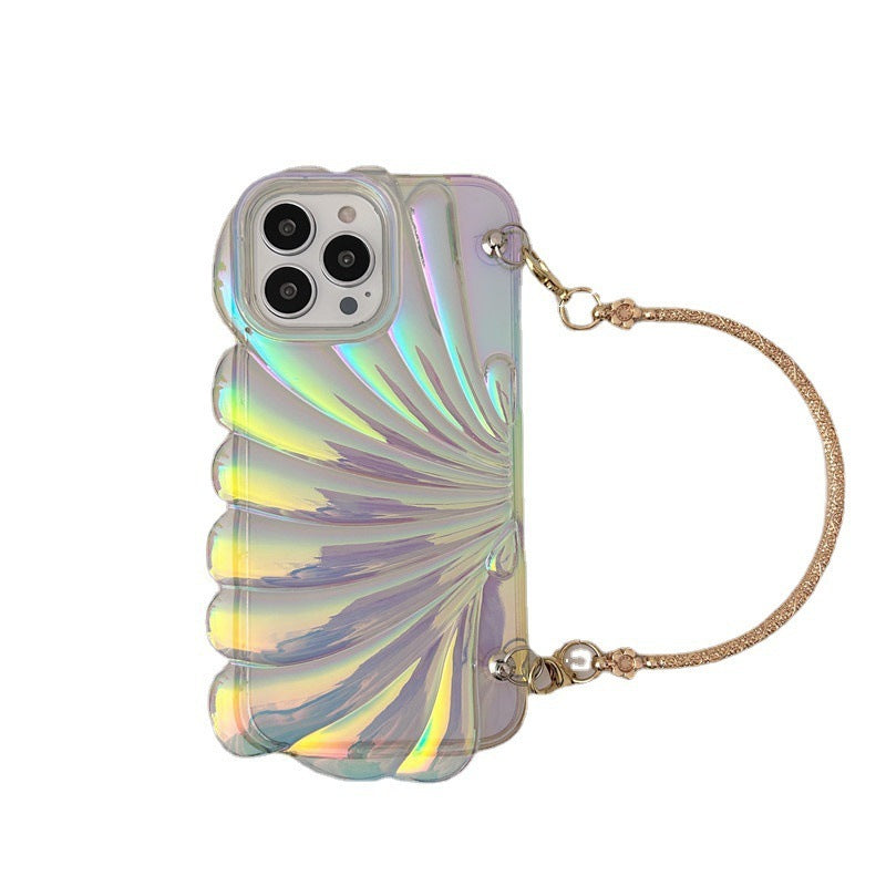 RAMODO Iridescent Seashell iPhone Case