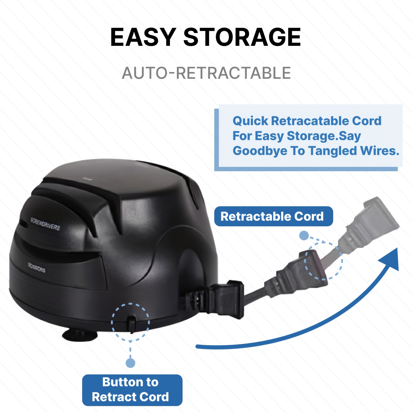 [Professional Knife Sharpener] WANVOAPLS Professional Electric Knife Sharpener