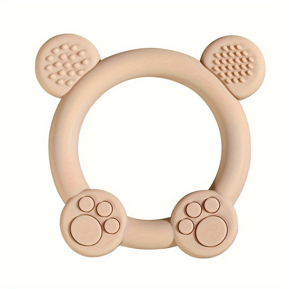 Silicone Baby Teethers for 0-3 Years - Food Grade, Boilable, Bite-Resistant Teething Toys - Machine Wash Safe Set for Infants