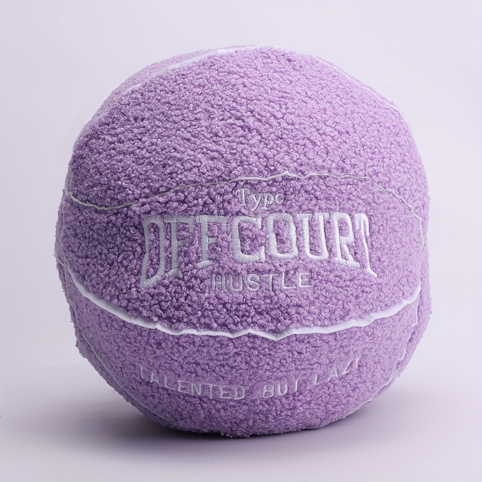 6 Styles Adorable Offcourt Basketball Pillow Soft Basketball Stuffed Toys Simulation Basketball Plush Toys Ball Plush Doll Cuddly Ball Pluishies Perfect Gift For Friends Soft Nap Pillow Throw Pillow