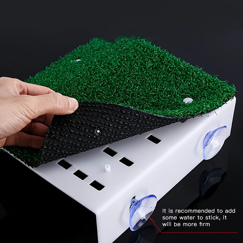[Turtle Basking Platform] Suction Cup Climbing Ladder Turtle Basking Drying Resting Platform | Fish Tank Decoration