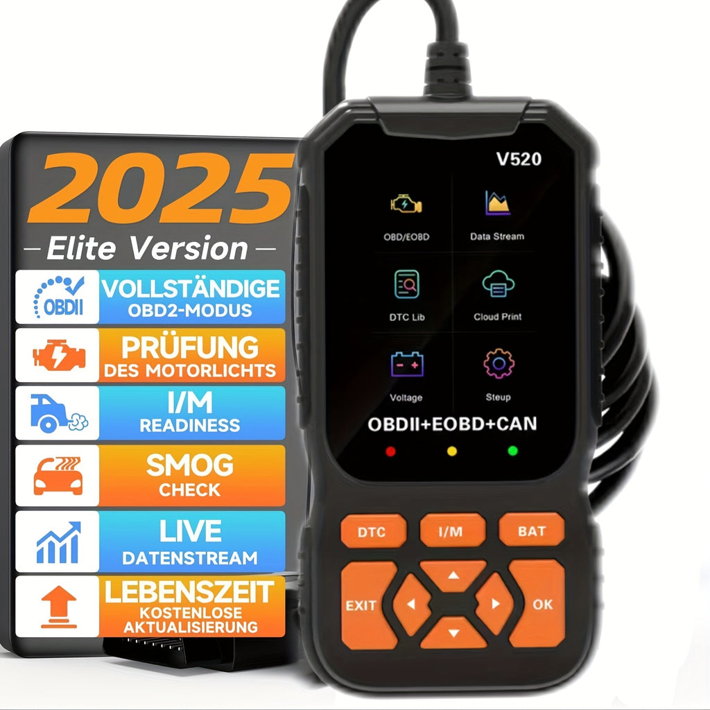 V520 Professional OBD2 Scanner Heavy-Duty Code Reader