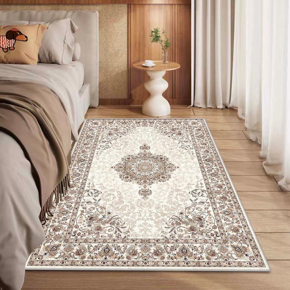Velvet Living Room Mat: Fresh And Minimalist Design, Anti-Slip for a Cozy Bedroom, Machine Washable, Durable, Soft, Safe, And Easy to Clean – Perfect for Rooms, Kitchens, Or Dining Areas, Rugs for Living Room, Living Room R