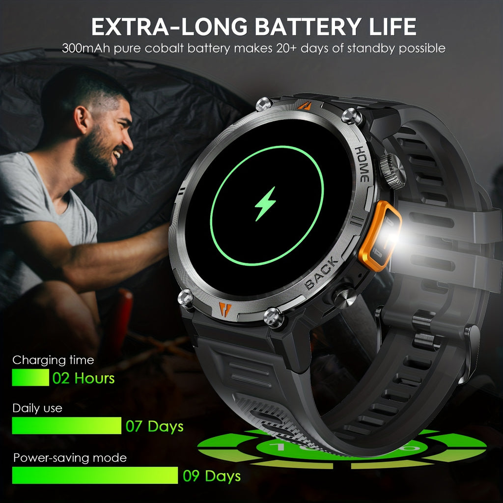 [JELLOO Smart Watch] JELLOO Sports Smart Watch | 1.45" HD Screen, Wireless Calling Function