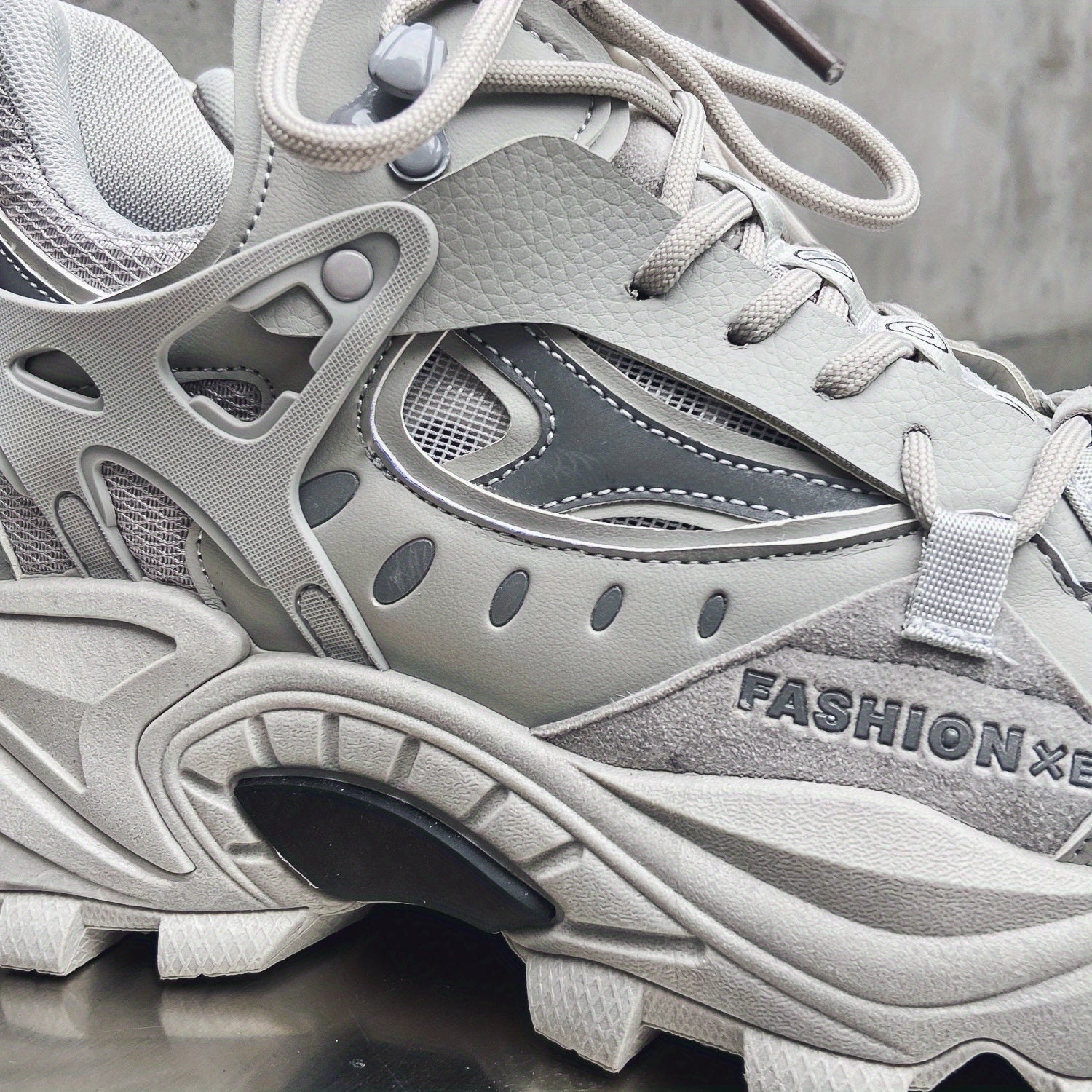 [1 Pair Men'S Cloud Pattern Sneakers] Round Toe Lace-Up  Athletic Sneakers, Sports , Breathable Fabric