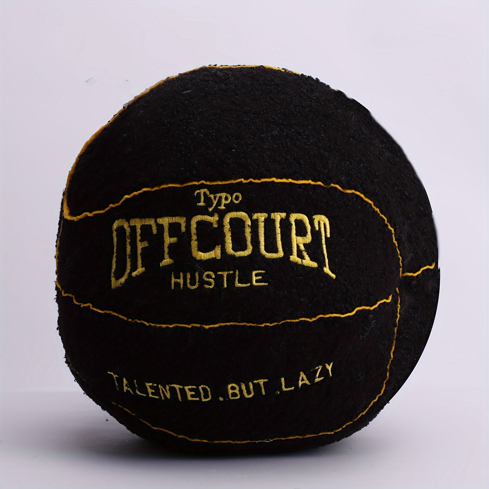 6 Styles Adorable Offcourt Basketball Pillow Soft Basketball Stuffed Toys Simulation Basketball Plush Toys Ball Plush Doll Cuddly Ball Pluishies Perfect Gift For Friends Soft Nap Pillow Throw Pillow