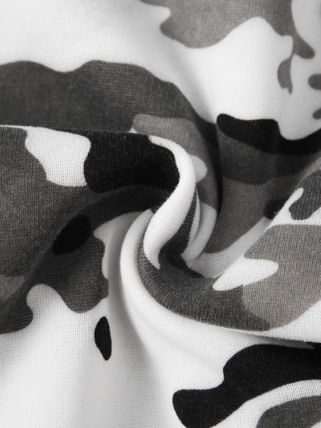 [Camouflage Sweatshirt] Autumn Winter Hooded Men's Camouflage Loose Pullover Fleece Sweatshirt | Fleece, Hooded