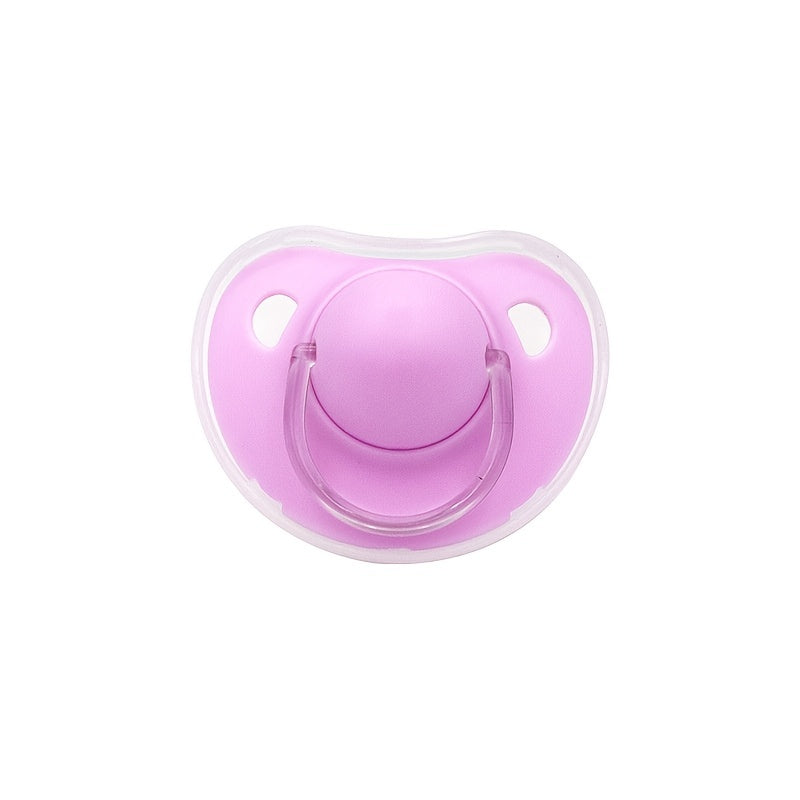 2 Styles Baby Pacifier with Cover - Non-Toxic Soother, Thumb & Cherry Shape with Clip-On Nipple for Teething, & (///) - Sleep Suitable for xxx