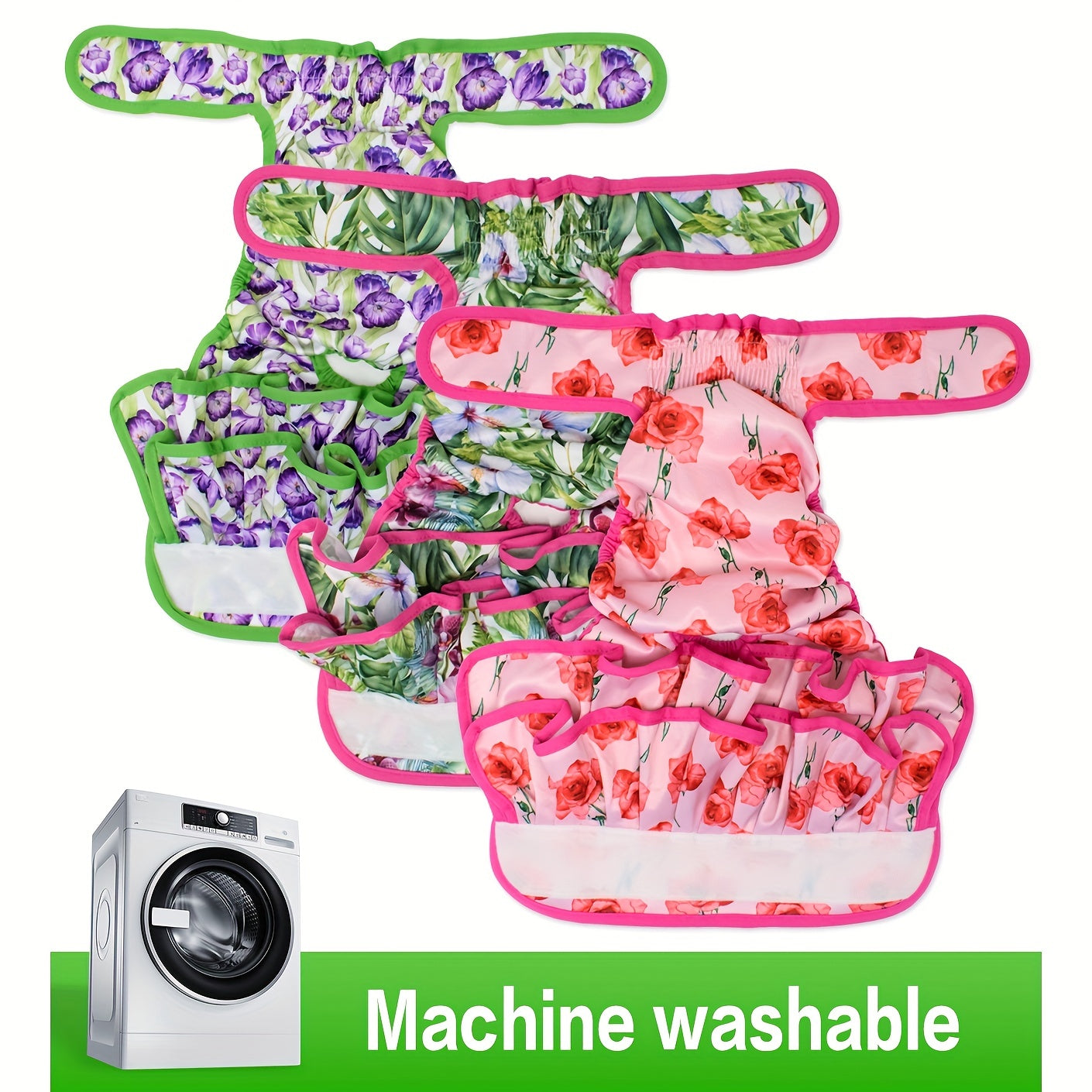 1pc Reusable & Washable Female Dog Diaper Doggie Diapers