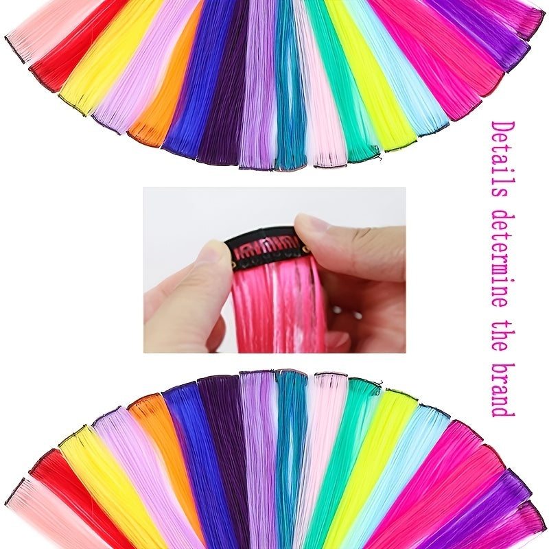 10 Pack HUAQIN Clip-In Hair Extensions for - 18 Inch