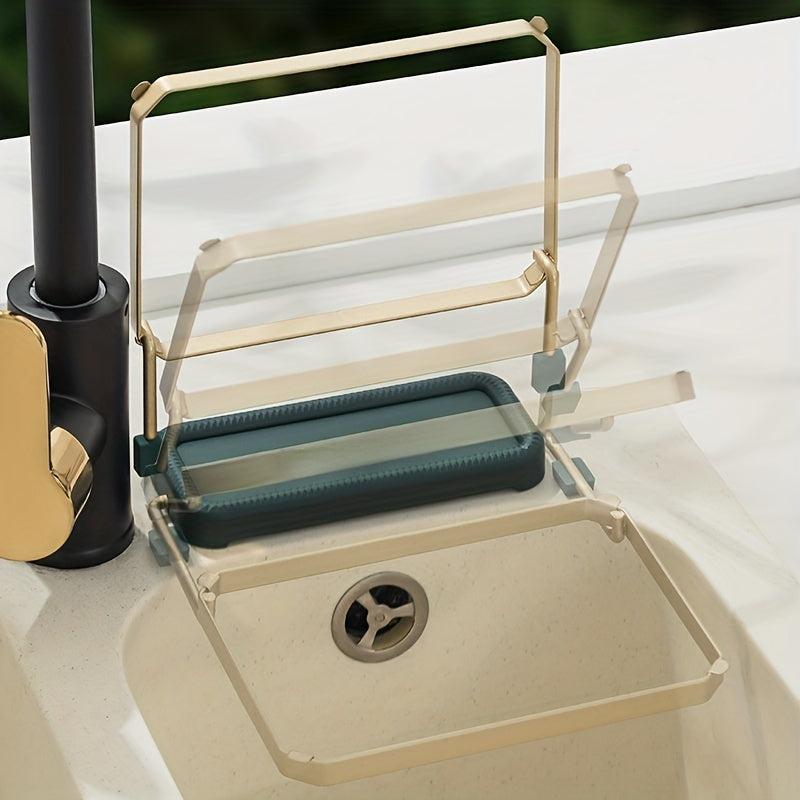 [Foldable Sink Strainer] Sink Filter Rack | Foldable | Mesh Bag | Anti-Clogging | Easy to Use