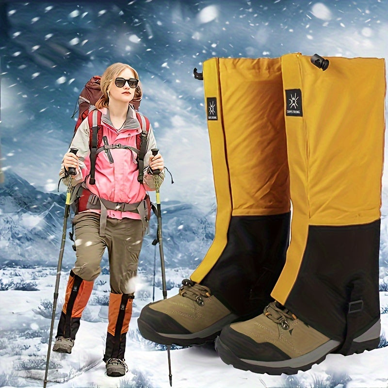 Waterproof Snowproof Leg Gaiters - Full Coverage Ankle Protection