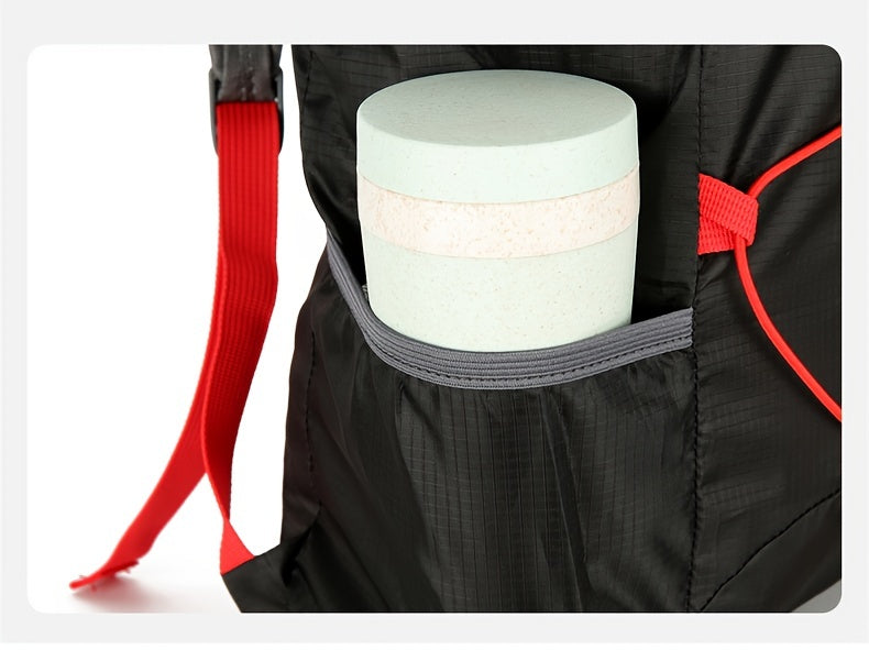 Small Portable Multifunctional Sports Backpack, Foldable Lightweight Waterproof Storage Bag For Men Outdoor Camping Hiking Travel Backpack