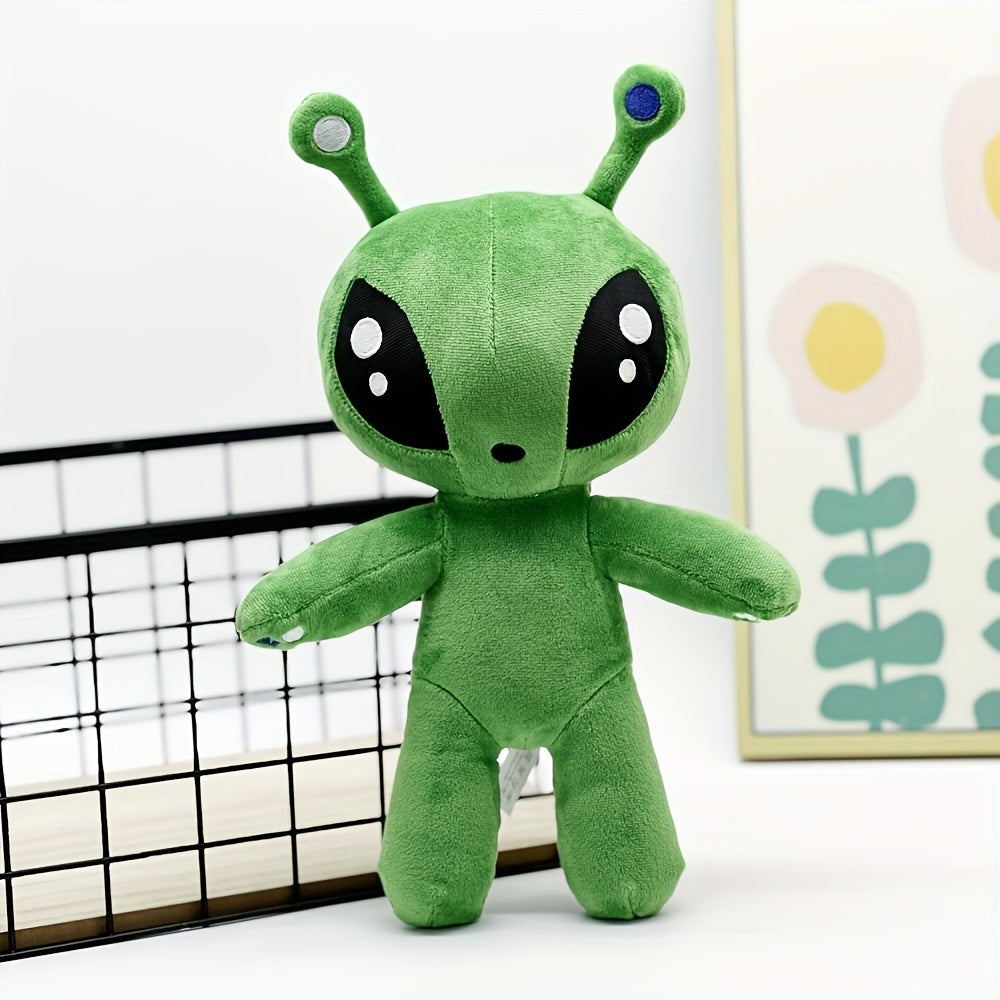 Alien Stuffed Animal Plush Toy, Green Large Eyed Alien Plush Doll, Soft Alien  For Home Teenager Room Decor, Gift For Fans And Doll Toys Perfect Birthday Gift Halloween Gift Home Decor Gift