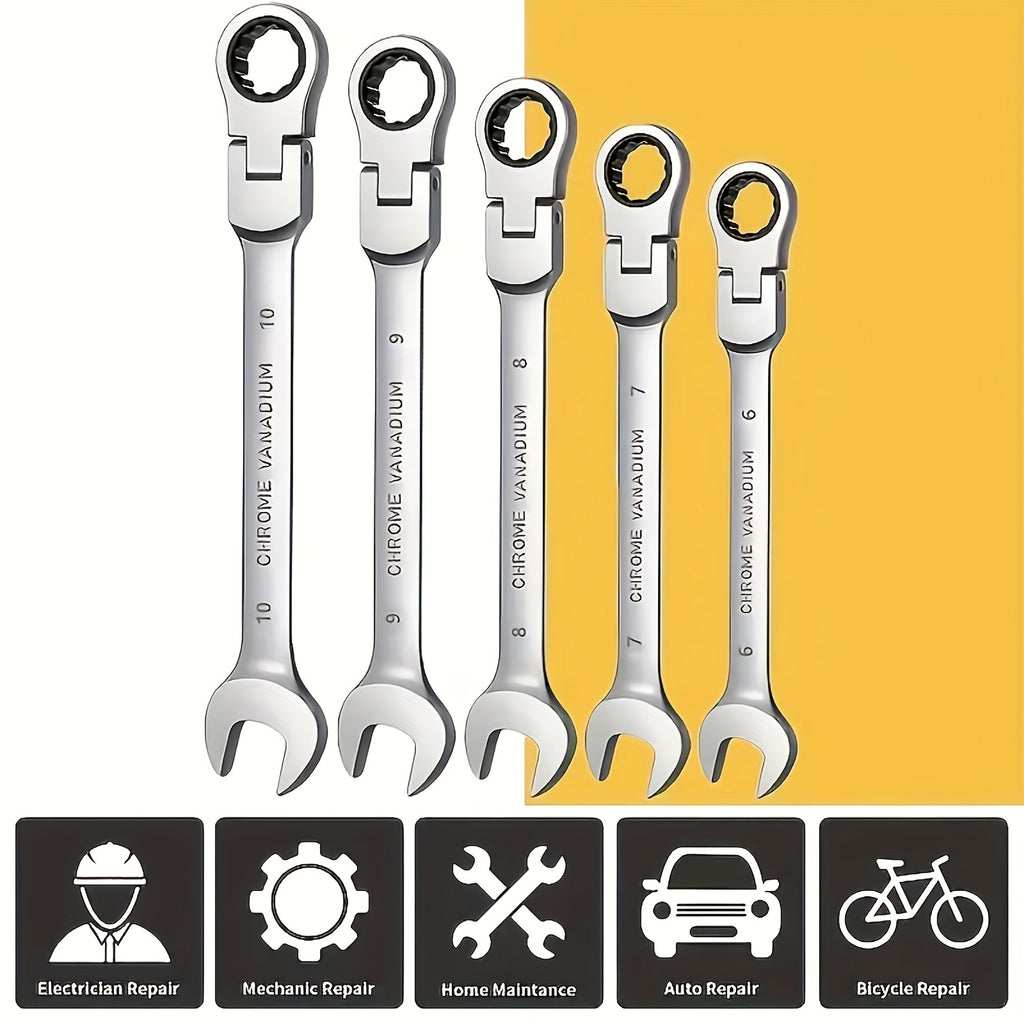 Dynamic Ratchet Wrench - Double-Headed Two-Way