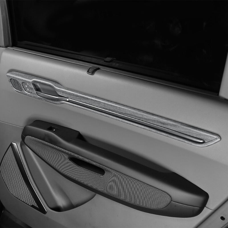 LHD ABS Inner Door Handle Bowl Panel Cover Trim for Kia EV9 2024-2025