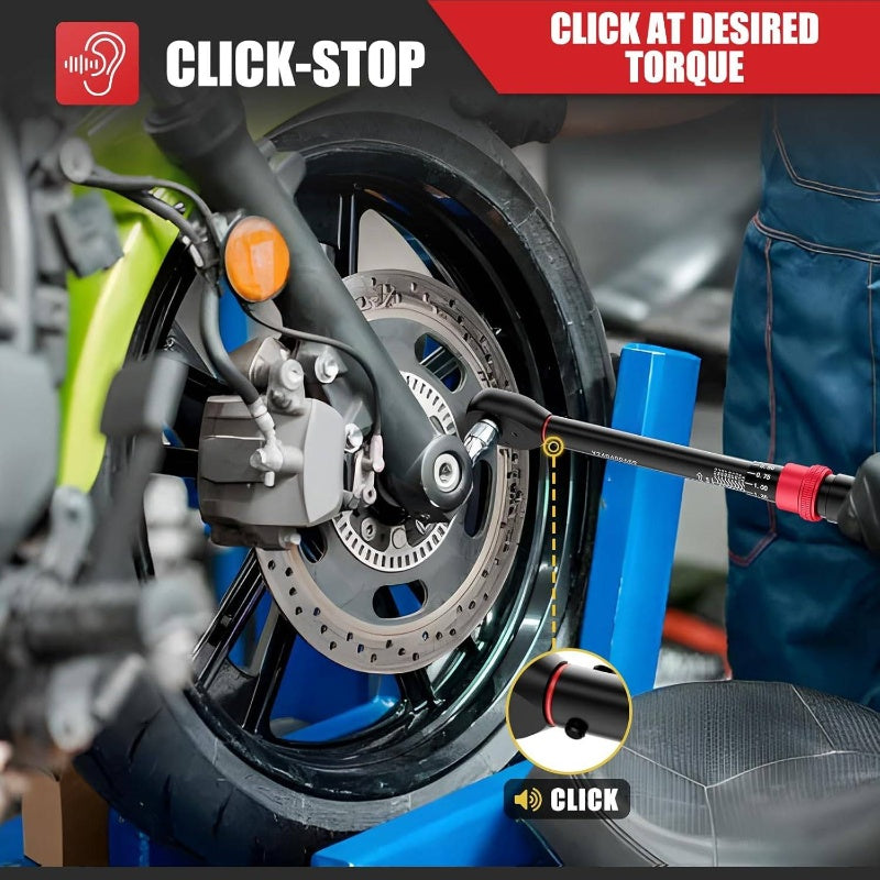 Torque Wrench Set, 14 38 12 Click Torque Wrenches