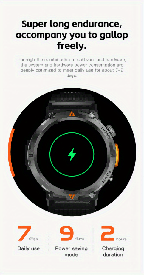 [JELLOO Smart Watch] JELLOO Sports Smart Watch | 1.45" HD Screen, Wireless Calling Function