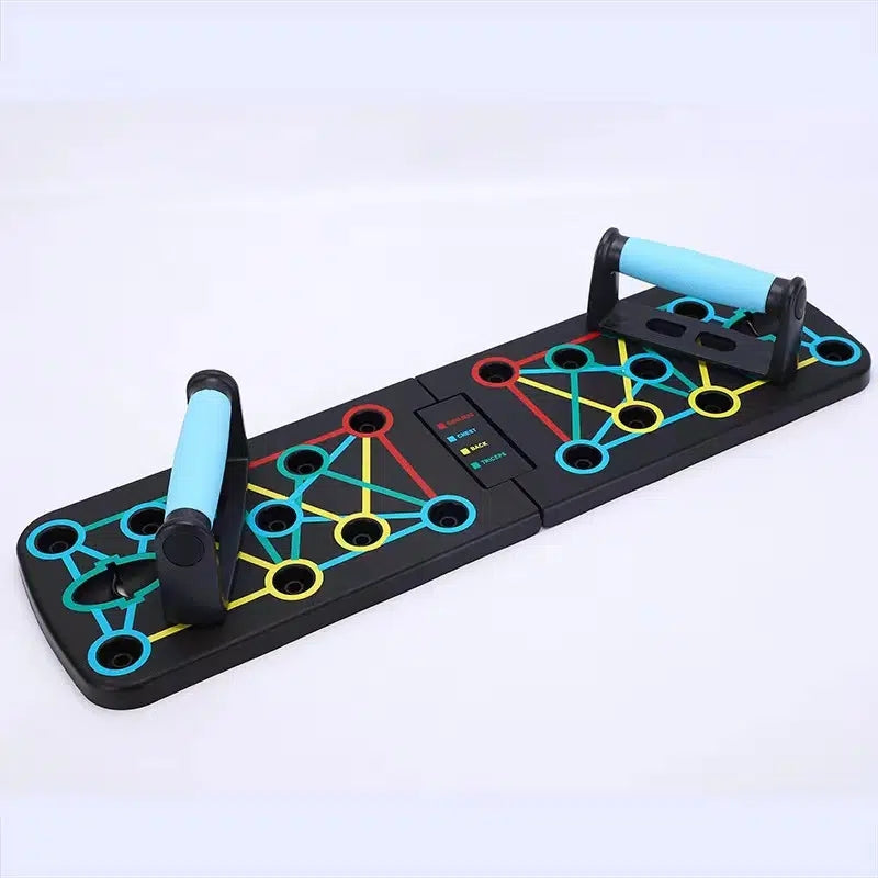 Multi-Functional Push Up Board For Home Workouts - Detachable Bars For Targeted Muscle Training