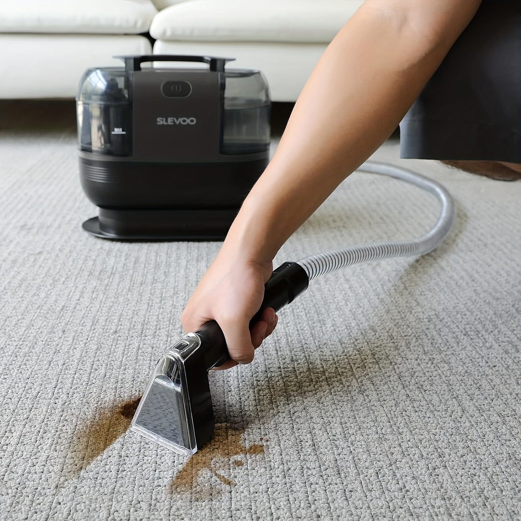 Carpet Cleaner Machine 12Kpa Strong Suction, 500W Powerful Motor, Portable Upholstery Cleaner For Pet Accident, Rugs, Carpet And Upholstery