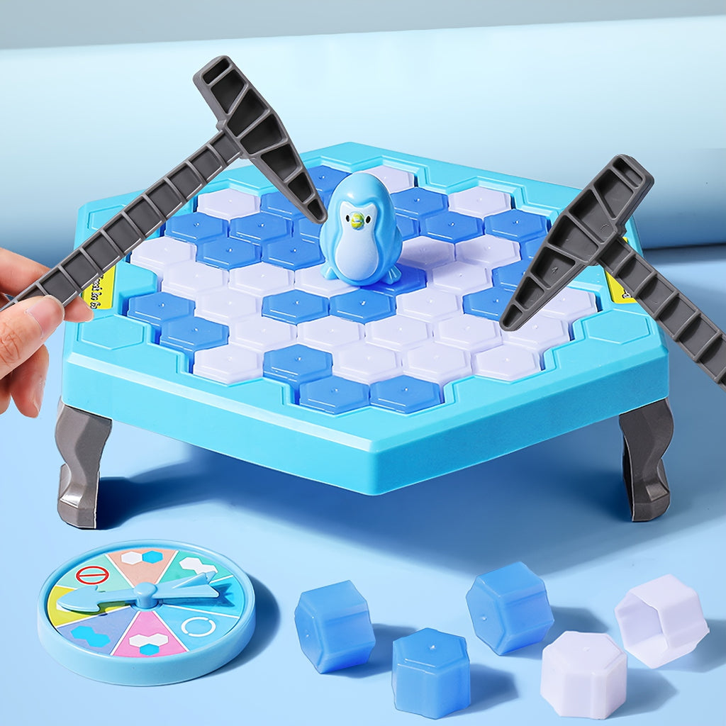 Knocking Ice Cubes To Rescue Little Penguins, Ice Breaking Toys, Children's Cognitive Brain Training, Parent-child Games, Boys' Christmas And Halloween Gifts