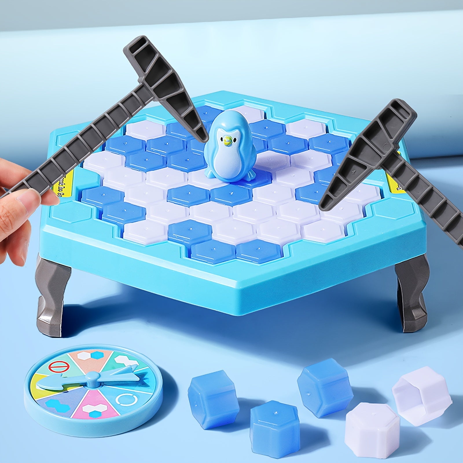 Knocking Ice Cubes To Rescue Little Penguins, Ice Breaking Toys, Children's Cognitive Brain Training, Parent-child Games, Boys' Christmas And Halloween Gifts
