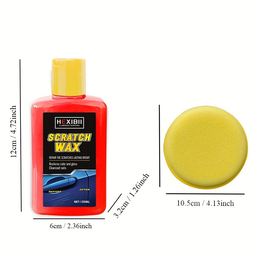 Automotive Scratch Removal Repair Kit, Paint Correction Compound That Removes Defects While Increasing Gloss And Brightness, Single-Stage And Clear Coat Scratch Remover,